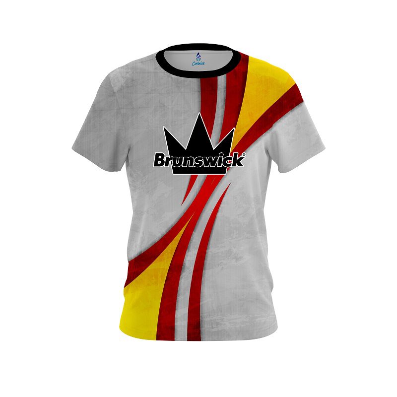 Brunswick Spike Red CoolWick Bowling Jersey