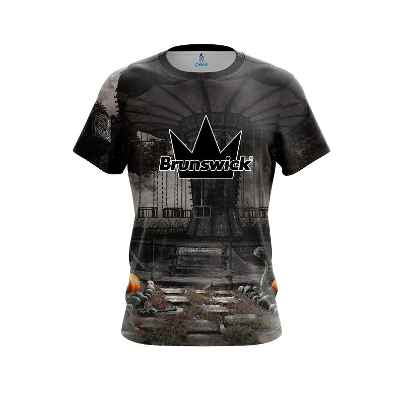 Brunswick Spooky Carnival Carousel CoolWick Bowling Jersey
