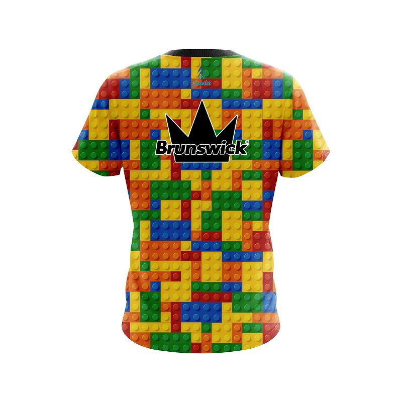 Brunswick Stacks CoolWick Bowling Jersey - Image 2