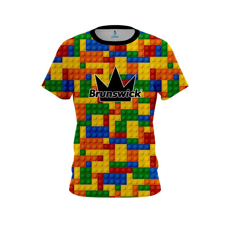 Brunswick Stacks CoolWick Bowling Jersey