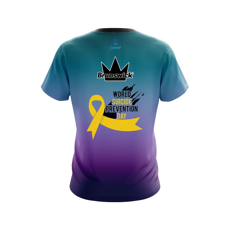 Brunswick Suicide Prevention CoolWick Bowling Jersey - Image 2