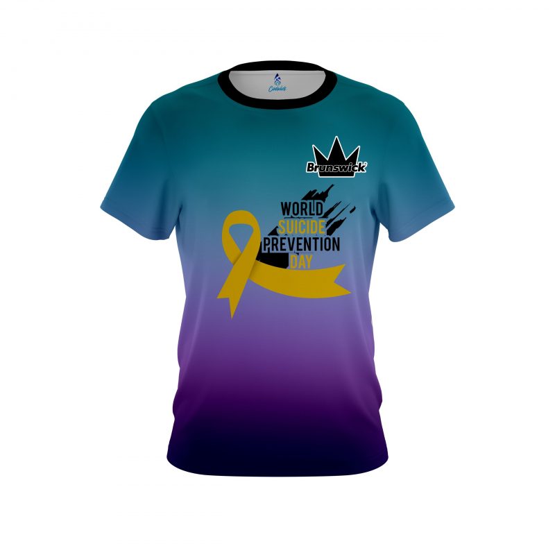 Brunswick Suicide Prevention CoolWick Bowling Jersey