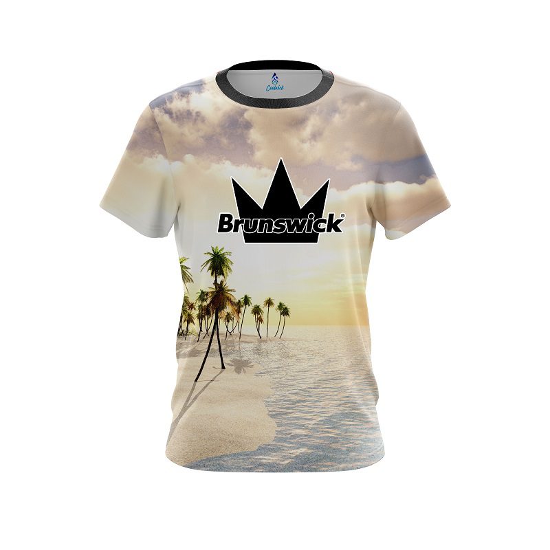 Brunswick Summer Island CoolWick Bowling Jersey