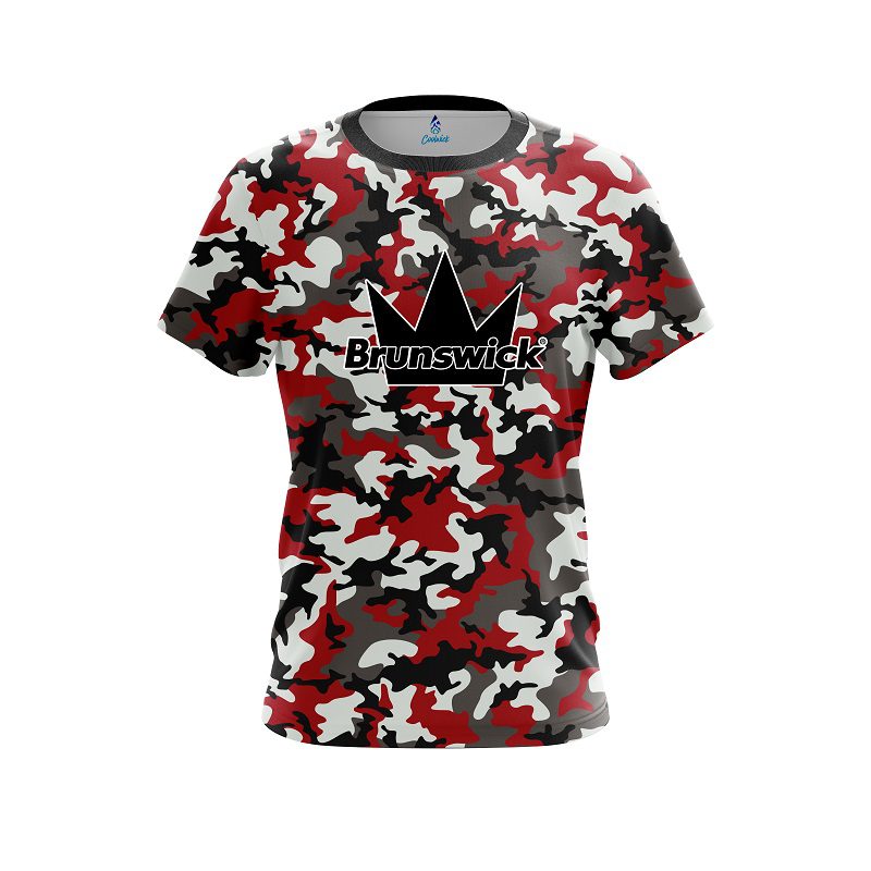 Brunswick Tactical Camo CoolWick Bowling Jersey