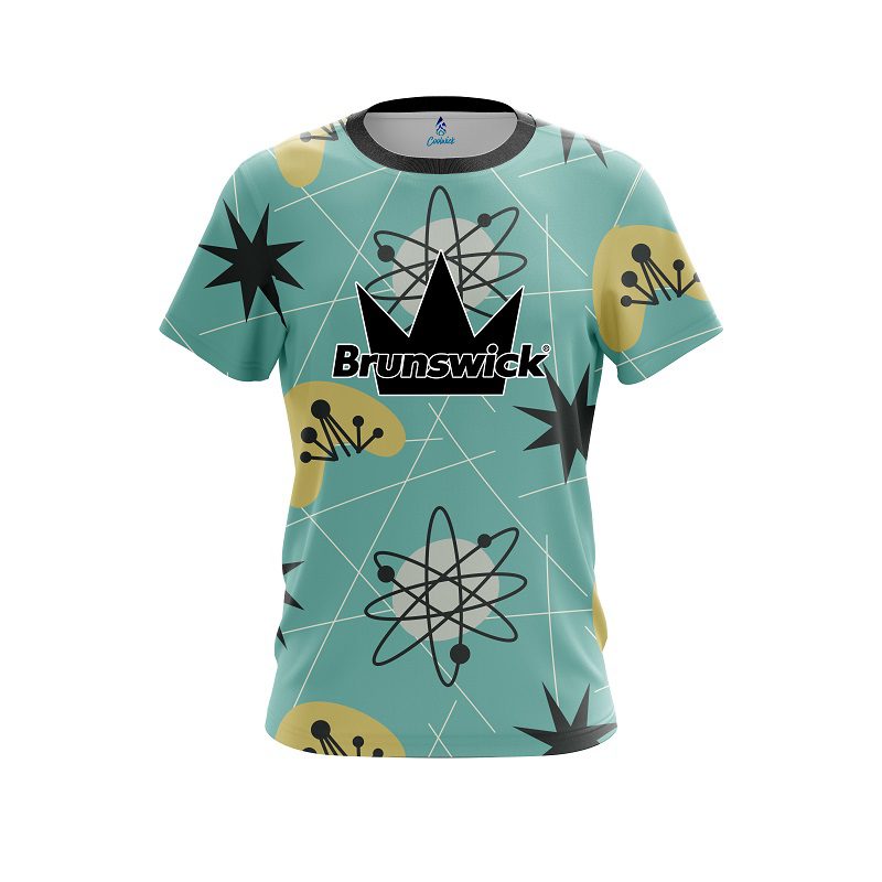 Brunswick Throwback Vintage  CoolWick Bowling Jersey