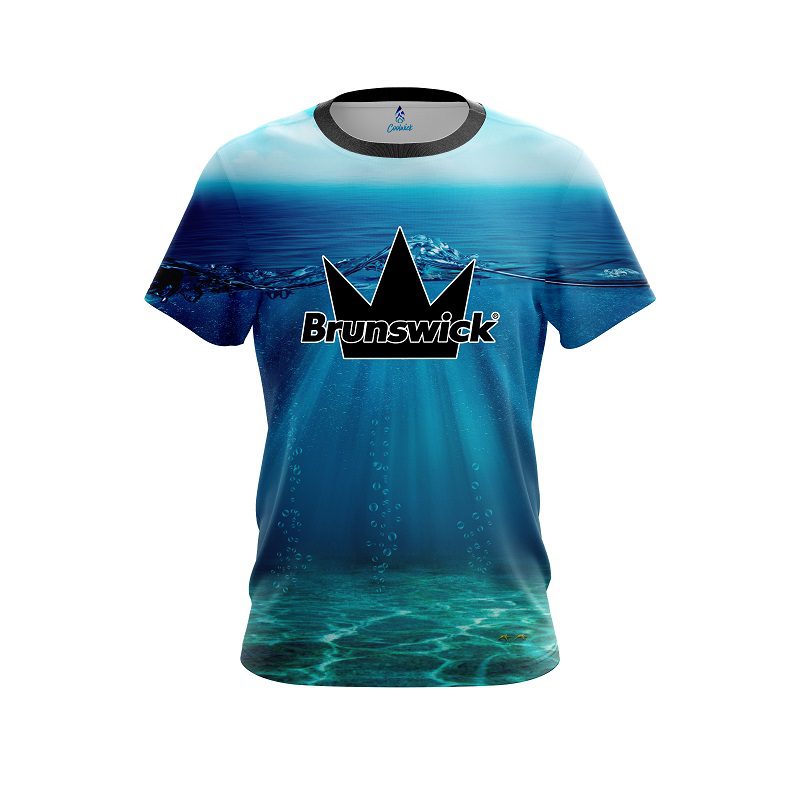 Brunswick Underwater Abyss CoolWick Bowling Jersey