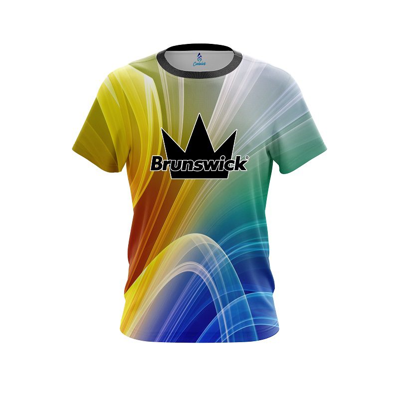 Brunswick Wave Runner CoolWick Bowling Jersey