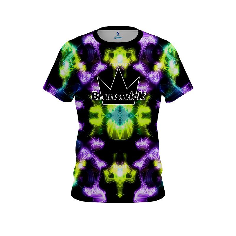 Brunswick Plasma Explosion CoolWick Bowling Jersey