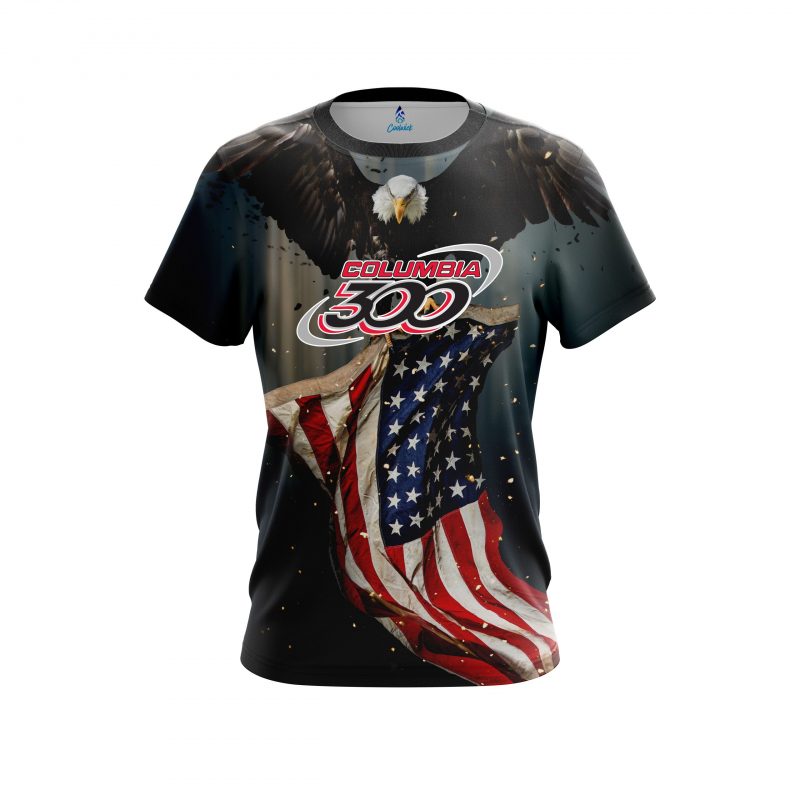 Columbia 300 American Eagle CoolWick Bowling Jersey