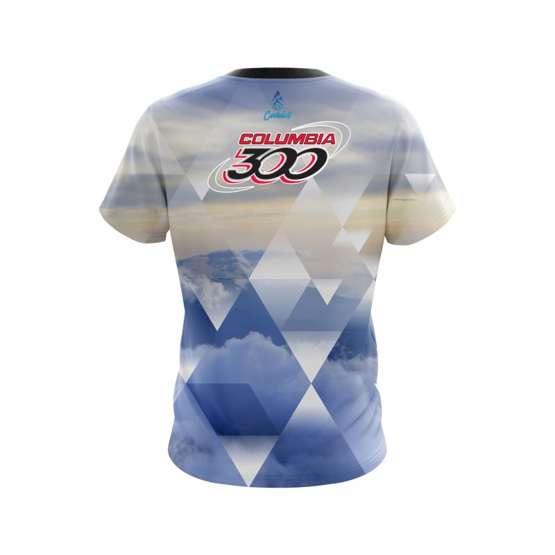 Columbia 300 Diamond Clouds CoolWick Bowling Jersey - Image 2
