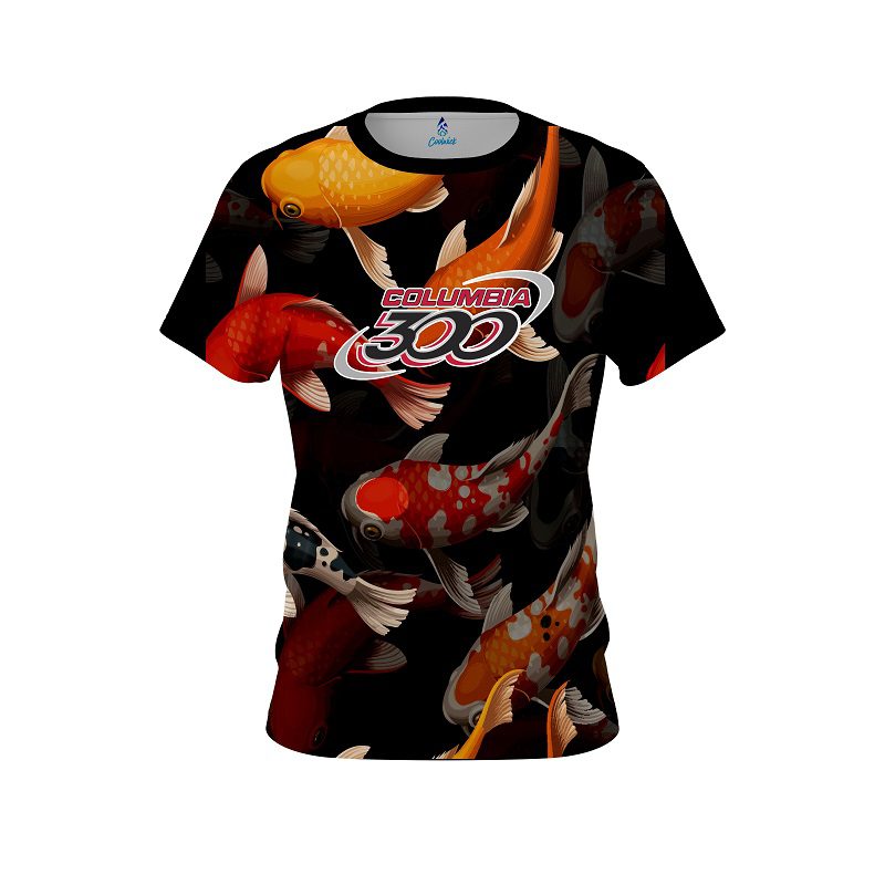 Columbia 300 Koi Pond CoolWick Bowling Jersey