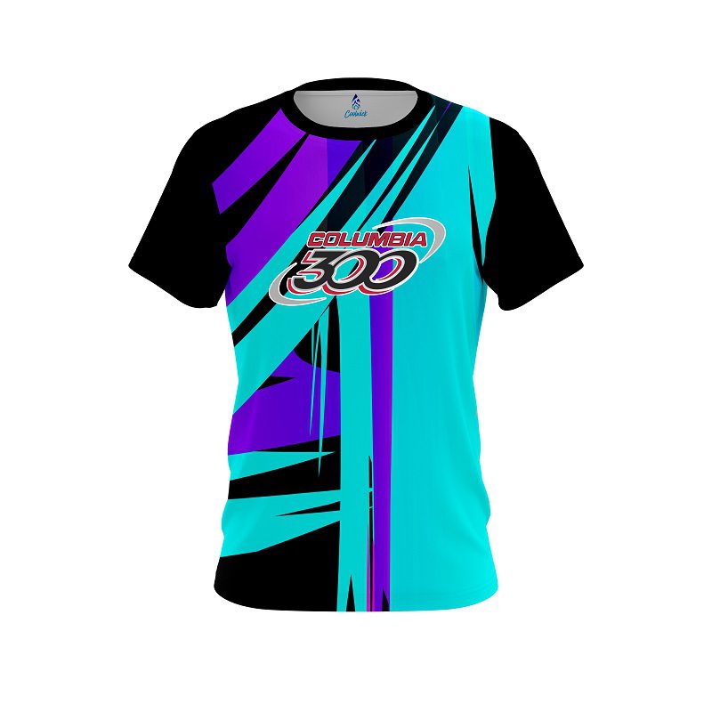 Columbia 300 Paint Brush Drip CoolWick Bowling Jersey