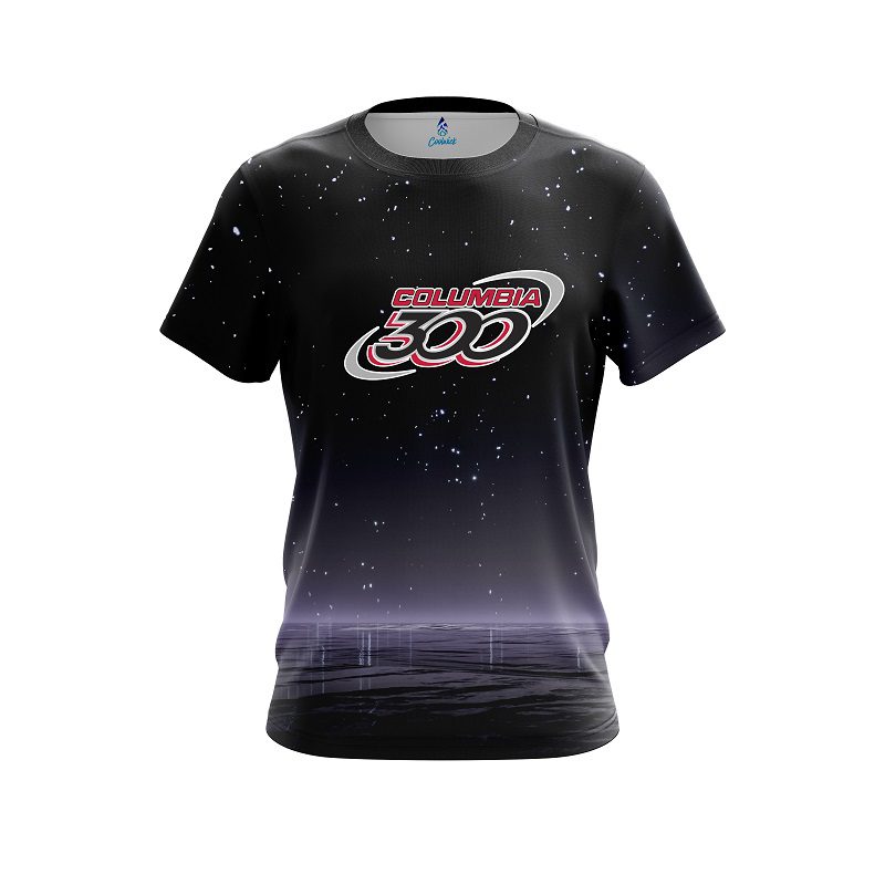 Columbia 300 Starry Night CoolWick Bowling Jersey