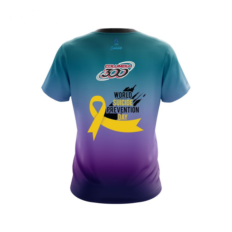 Columbia 300 Suicide Prevention CoolWick Bowling Jersey - Image 2