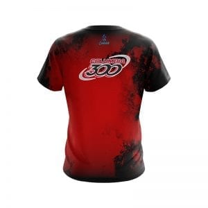 Columbia 300 Men's Juke Performance Polo Bowling Shirt Dri-Fit Black Red 
