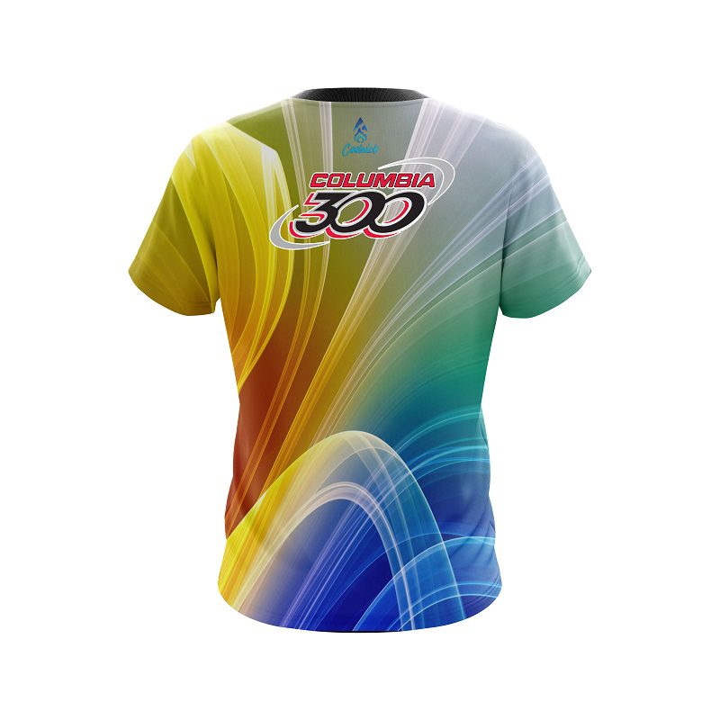 Columbia 300 Wave Runner CoolWick Bowling Jersey - Image 2