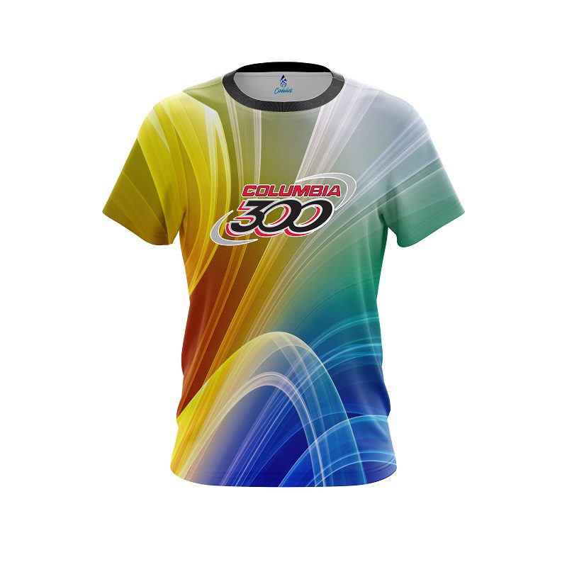 Columbia 300 Wave Runner CoolWick Bowling Jersey