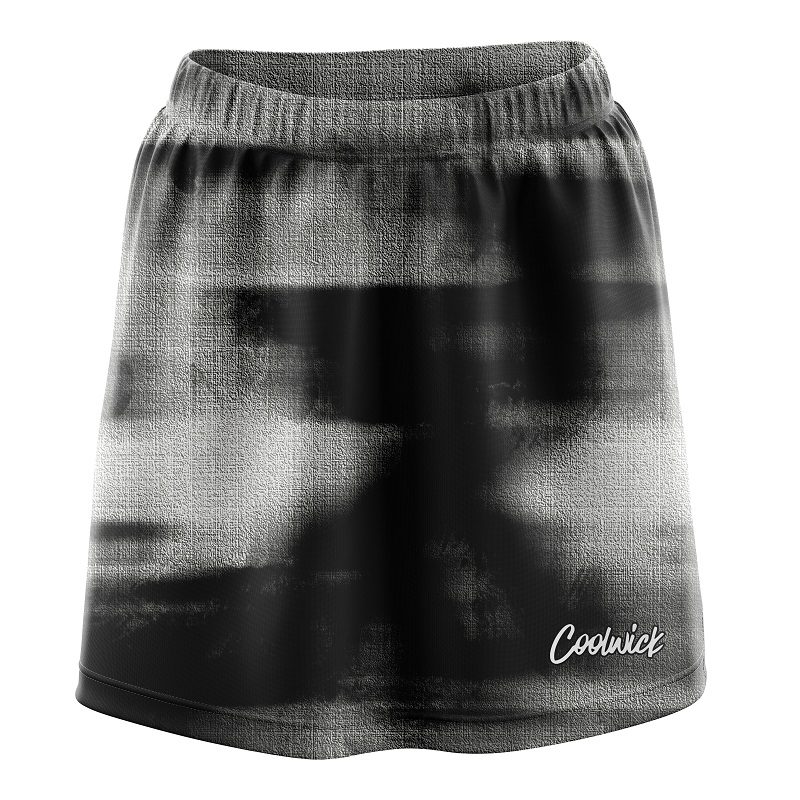 Canvas Black CoolWick Bowling Skort