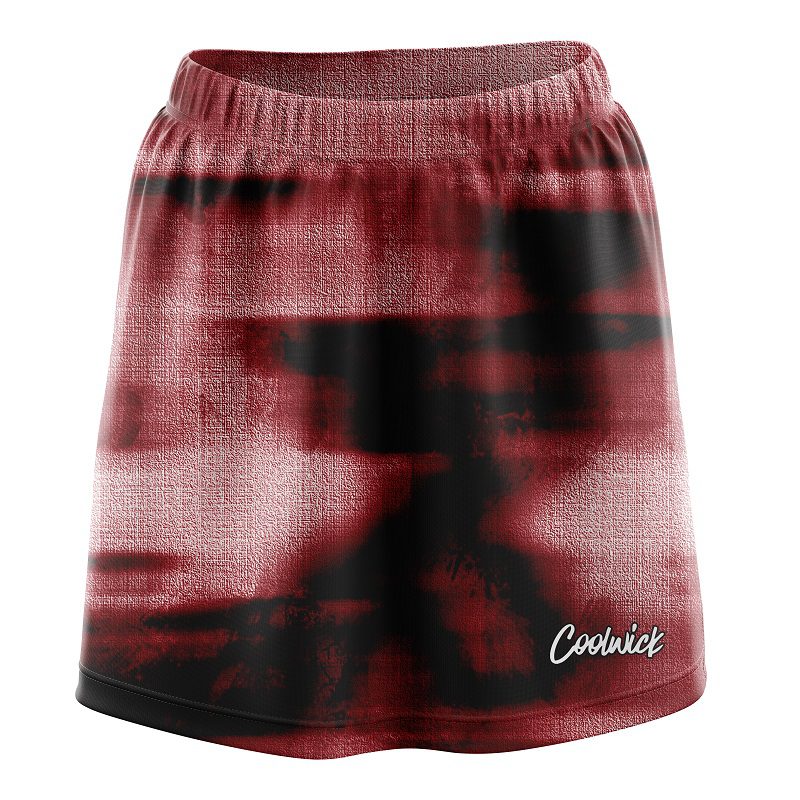 Canvas Red CoolWick Bowling Skort