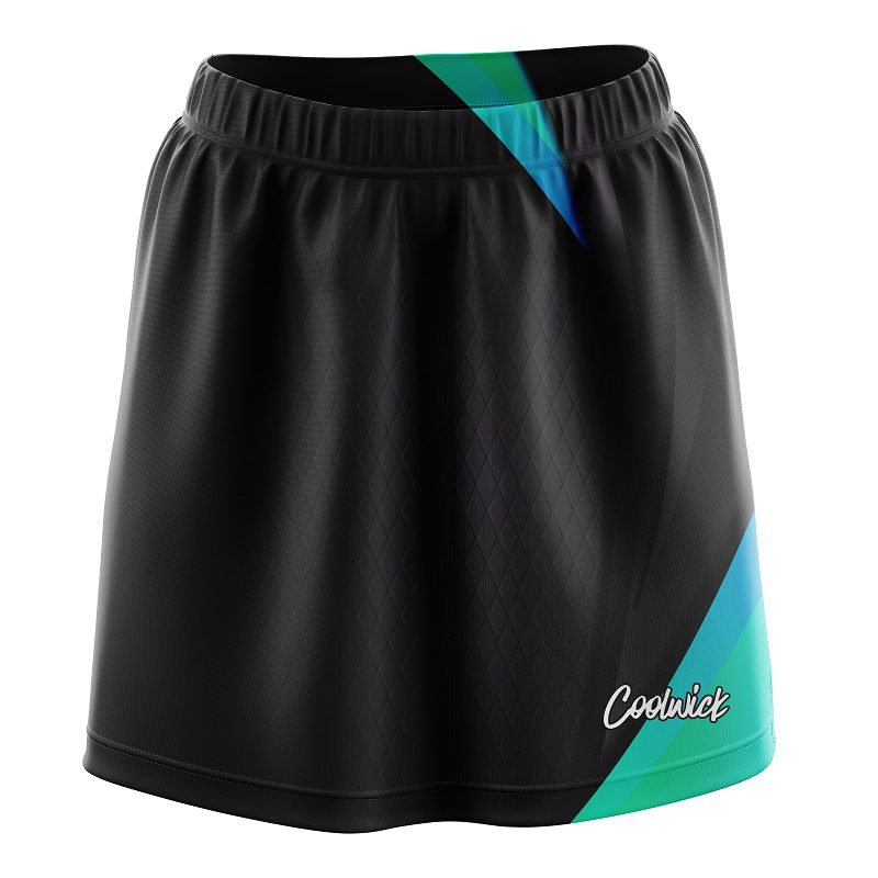 Carbon Aqua CoolWick Bowling Skort