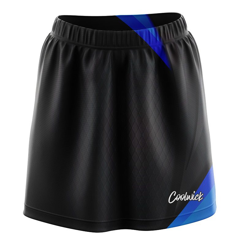 Carbon Blue CoolWick Bowling Skort