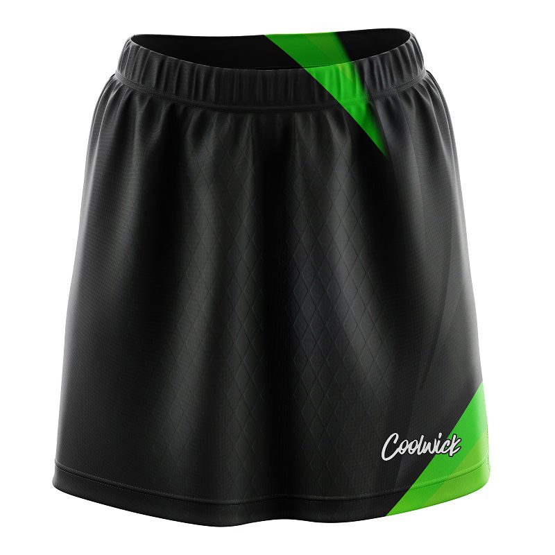 Carbon Green CoolWick Bowling Skort