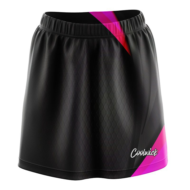 Carbon Pink CoolWick Bowling Skort