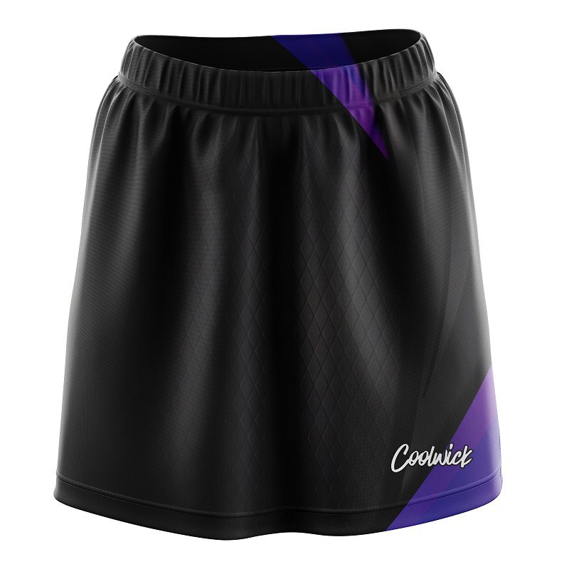 Carbon Purple CoolWick Bowling Skort