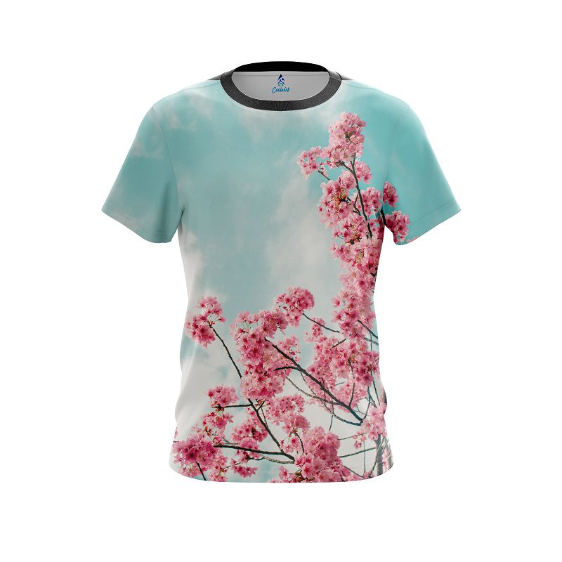 Plain Cherry Blossom CoolWick Bowling Jersey