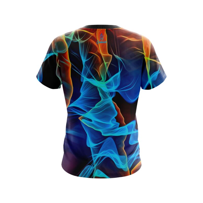 Plain Cloudy Smoke CoolWick Bowling Jersey - Image 2