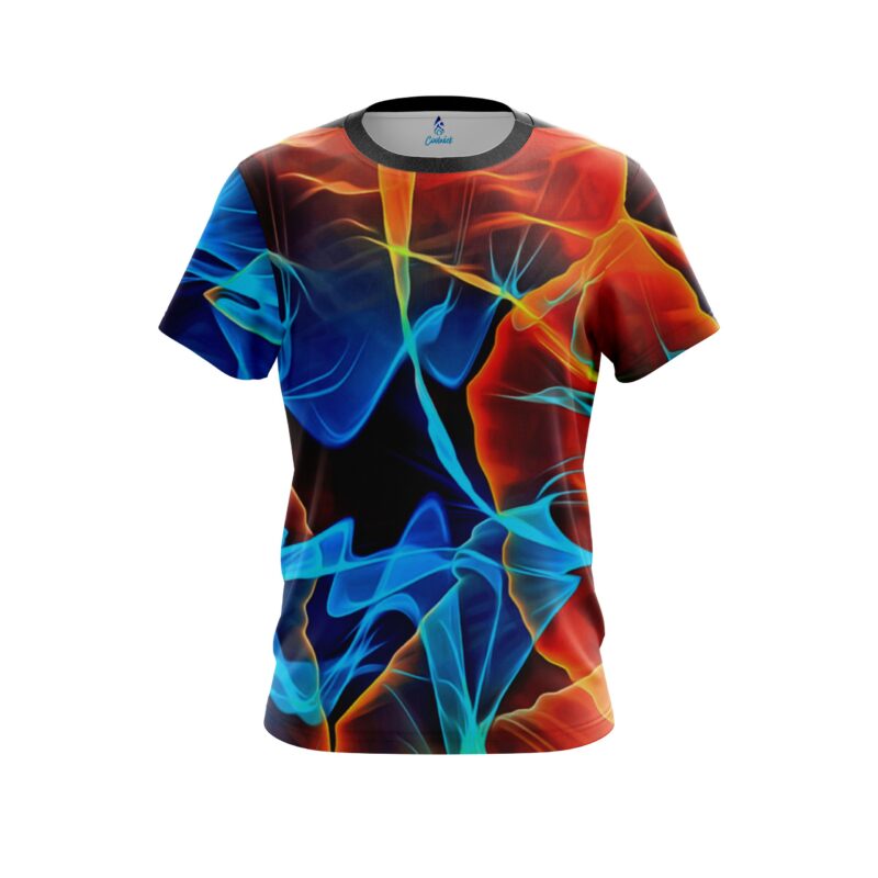 Plain Cloudy Smoke CoolWick Bowling Jersey