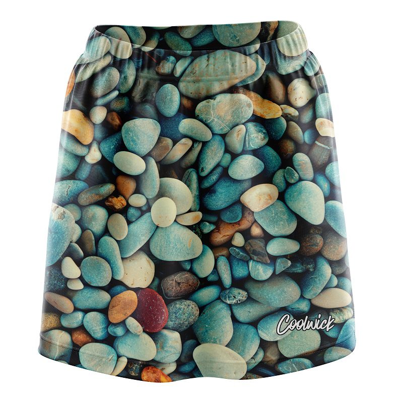 Color Pebbles CoolWick Bowling Skort