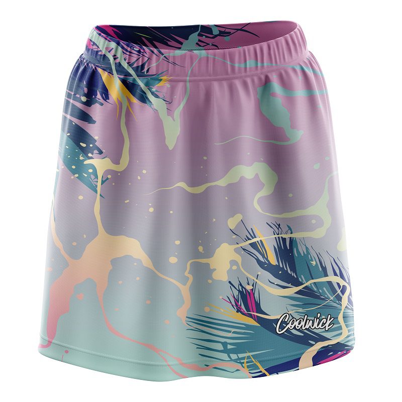Tropical Ink CoolWick Bowling Skort