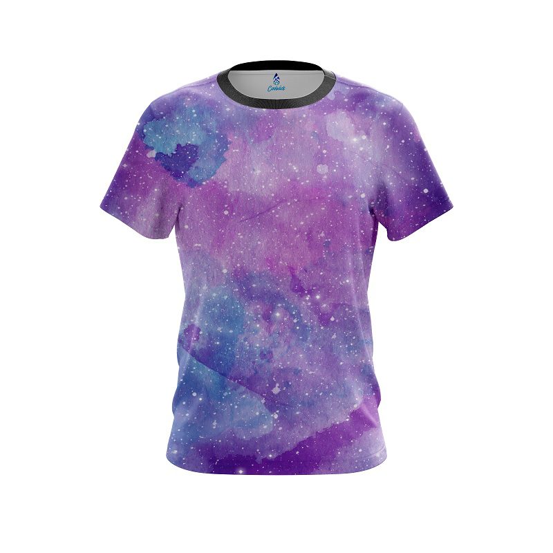 Plain Cosmic Galaxy CoolWick Bowling Jersey