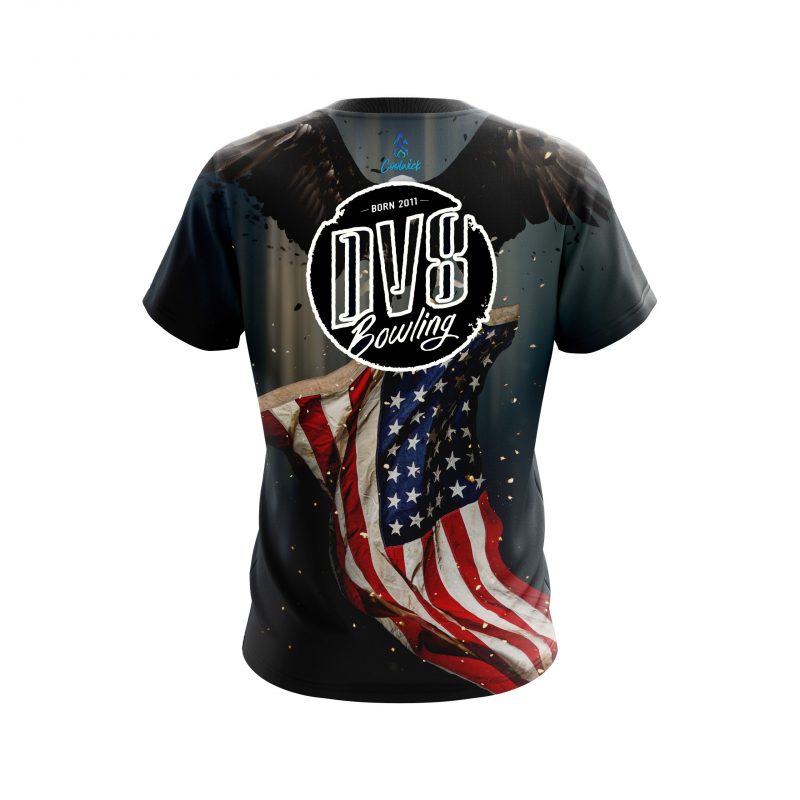 DV8 American Eagle CoolWick Bowling Jersey - Image 2