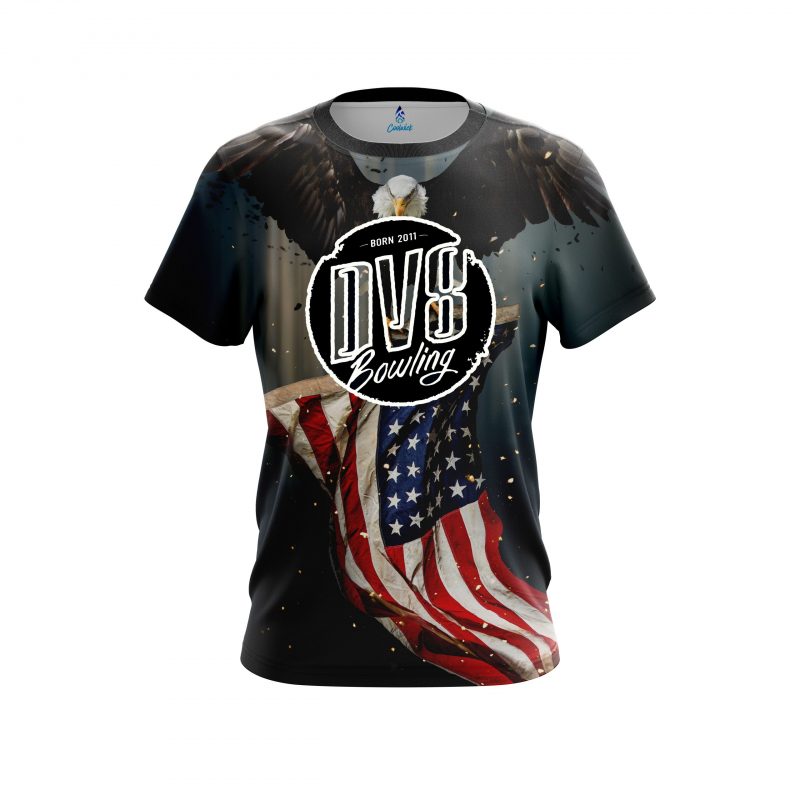 DV8 American Eagle CoolWick Bowling Jersey
