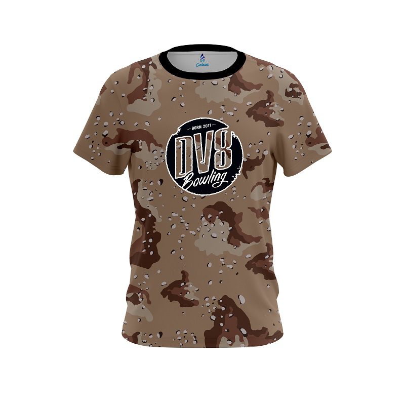 DV8 Camo Reserves CoolWick Bowling Jersey