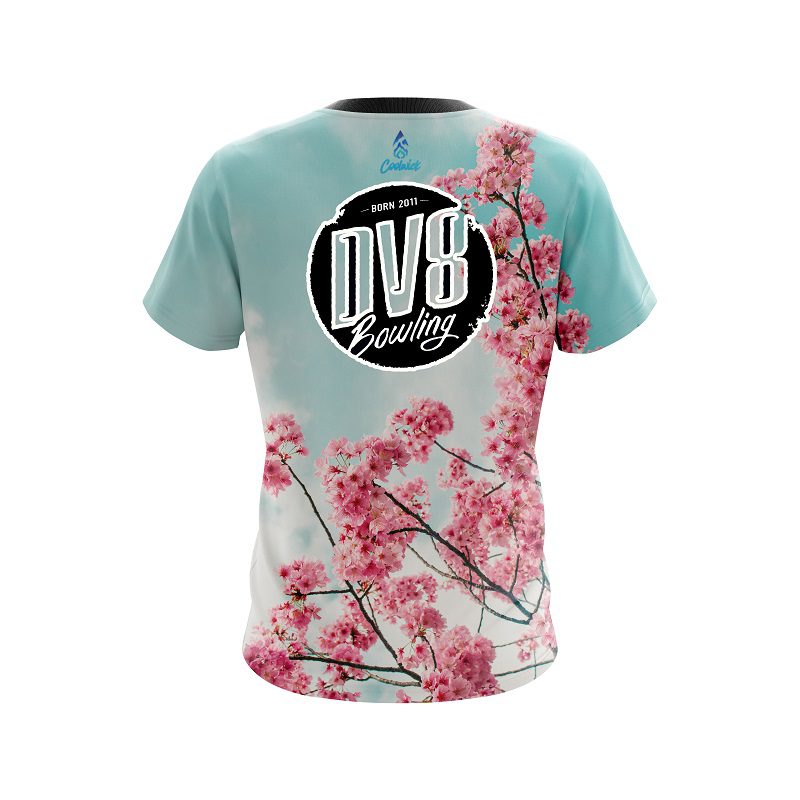 DV8 Cherry Blossom CoolWick Bowling Jersey - Image 2