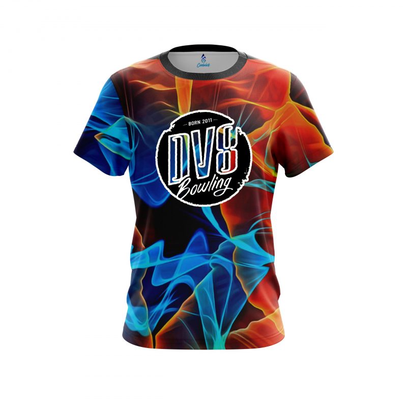 DV8 Cloudy Smoke CoolWick Bowling Jersey