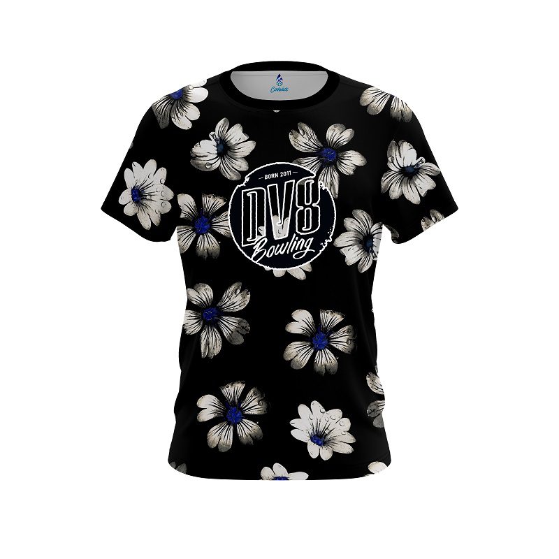 DV8 Daisy Blue CoolWick Bowling Jersey