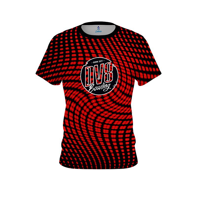 DV8 Dyanamic Flux Red  CoolWick Bowling Jersey