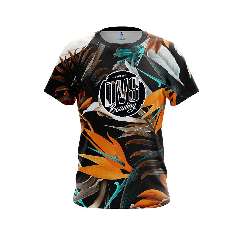 DV8 Tropical Hawaiian CoolWick Bowling Jersey