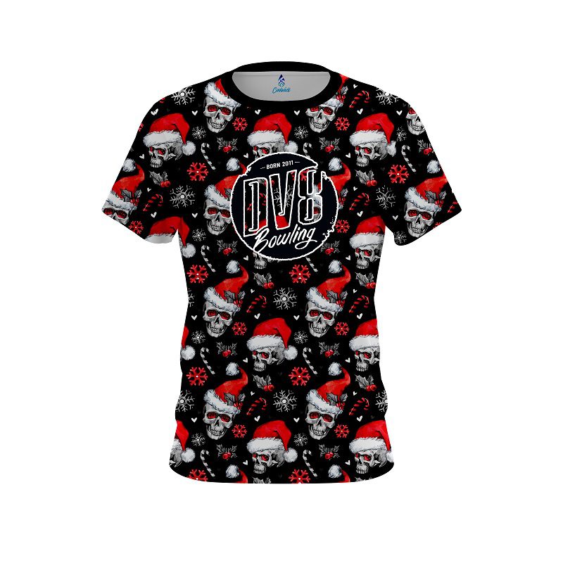 DV8 Jolly Sugar Skull CoolWick Bowling Jersey