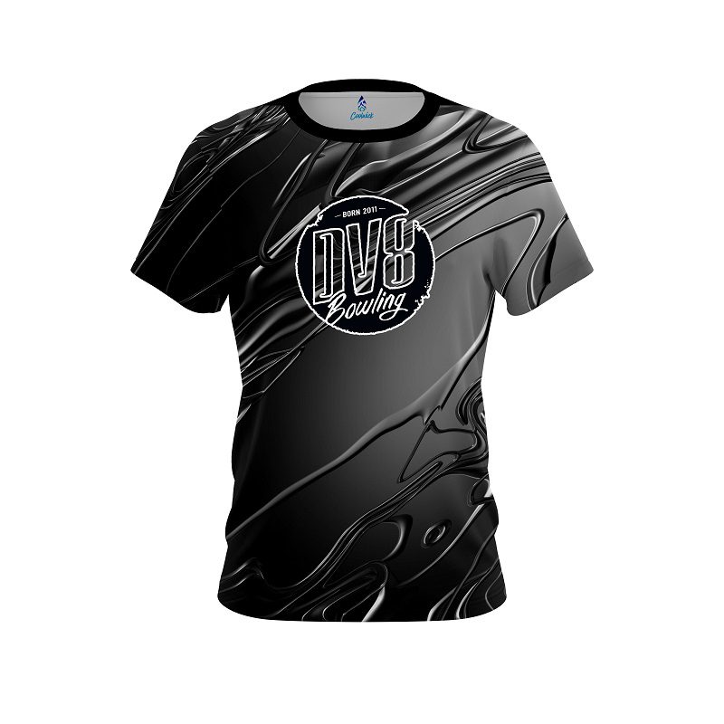 DV8 Melting Silver CoolWick Bowling Jersey