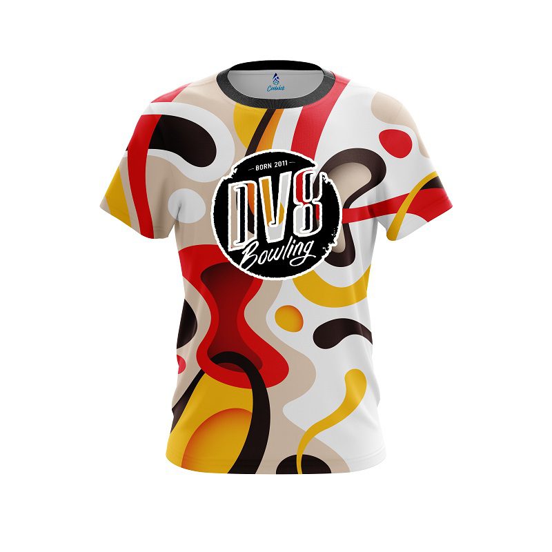 DV8 Modern Art CoolWick Bowling Jersey