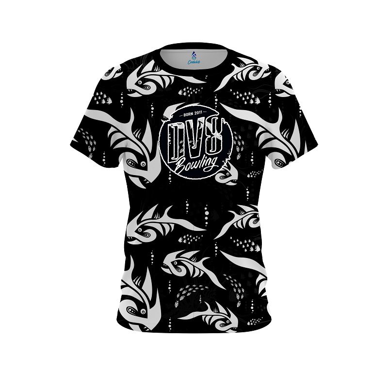 DV8 Piranha Escape CoolWick Bowling Jersey