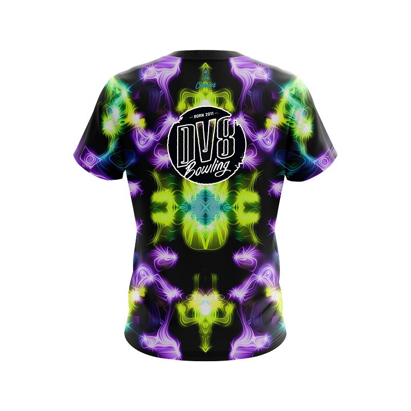 DV8 Plasma Explosion CoolWick Bowling Jersey - Image 2