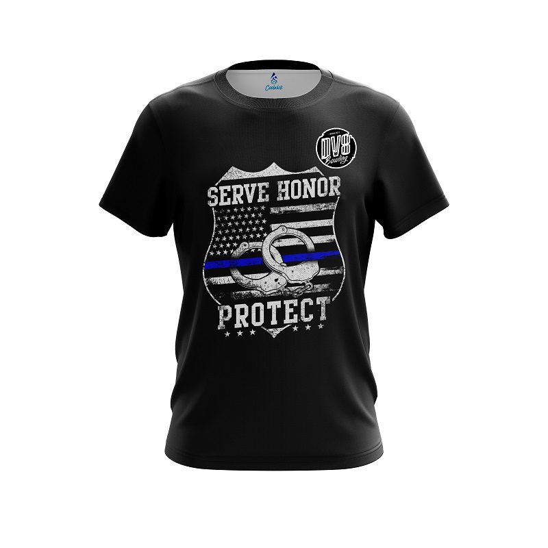 DV8 Police Protect CoolWick Bowling Jersey