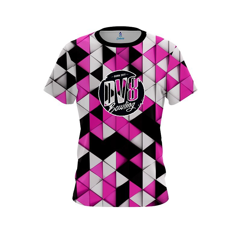 DV8 Prism Pink CoolWick Bowling Jersey