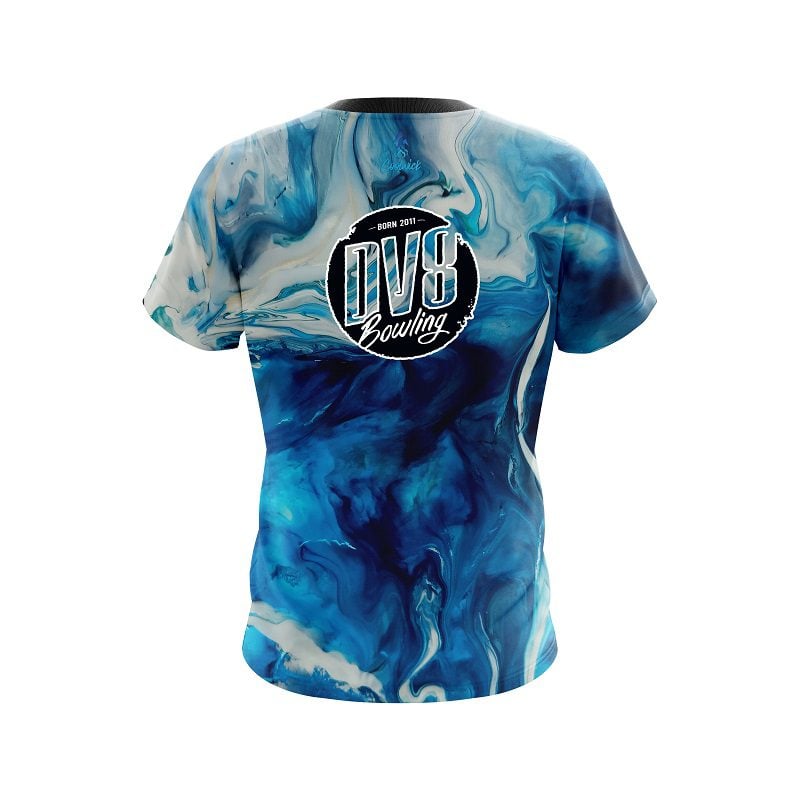 DV8 Sea Splash CoolWick Bowling Jersey - Image 2